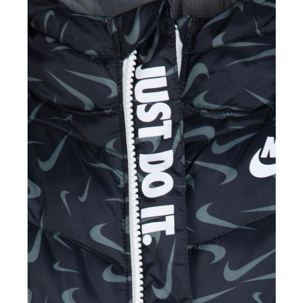 商品NIKE|Little Boys Windrunner Color Block Puffer Jacket,价格¥521,第5张图片详细描述