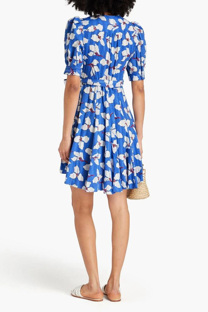 商品Diane von Furstenberg|Elodie floral-print cotton-jacquard mini dress,价格¥1568,第3张图片详细描述