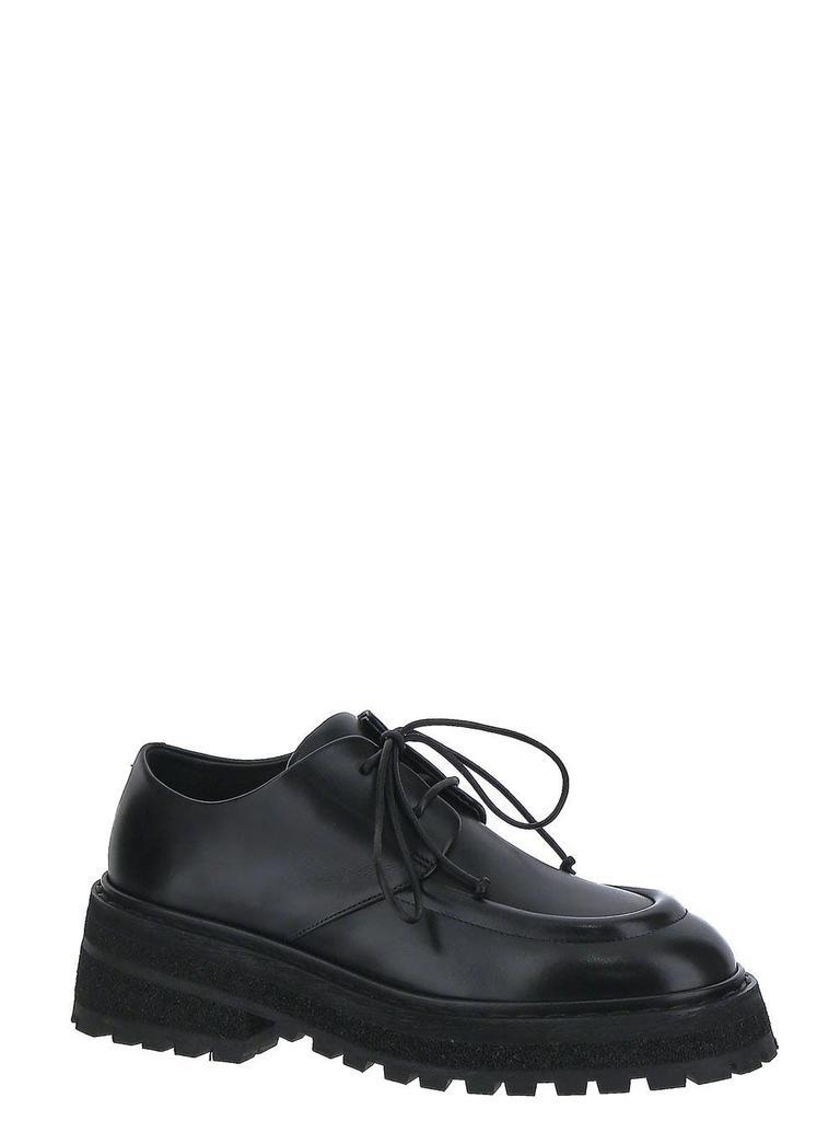 商品Marsèll|Black Lace-Up Shoes,价格¥3395,第4张图片详细描述