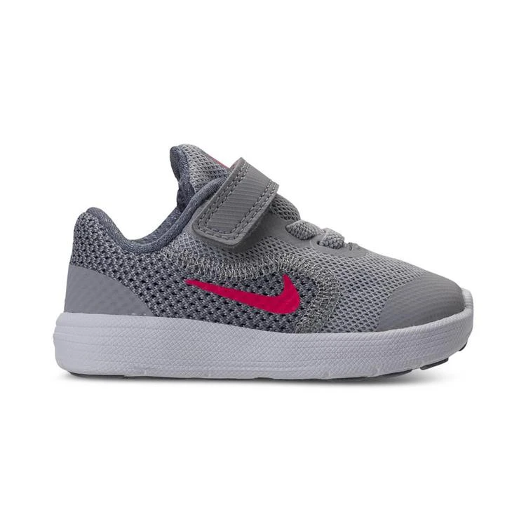 商品NIKE|Toddler Girls' Revolution 3 Running Sneakers from Finish Line,价格¥156,第2张图片详细描述