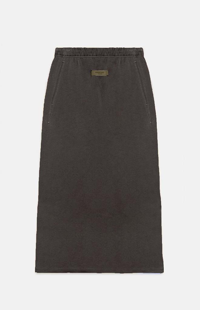商品Essentials|Women's Off Black Midi Skirt,价格¥735,第1张图片