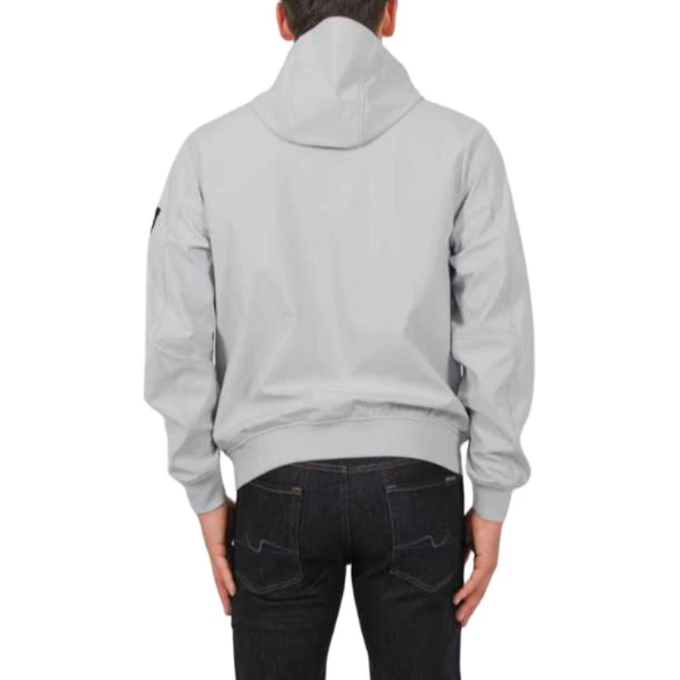 商品[国内直发] Stone Island|石头岛 SS24 SOFT SHELL软壳系列 纯色单排��扣休闲连帽夹克 男款 天空蓝色,价格¥6089,第7张图片详细描述