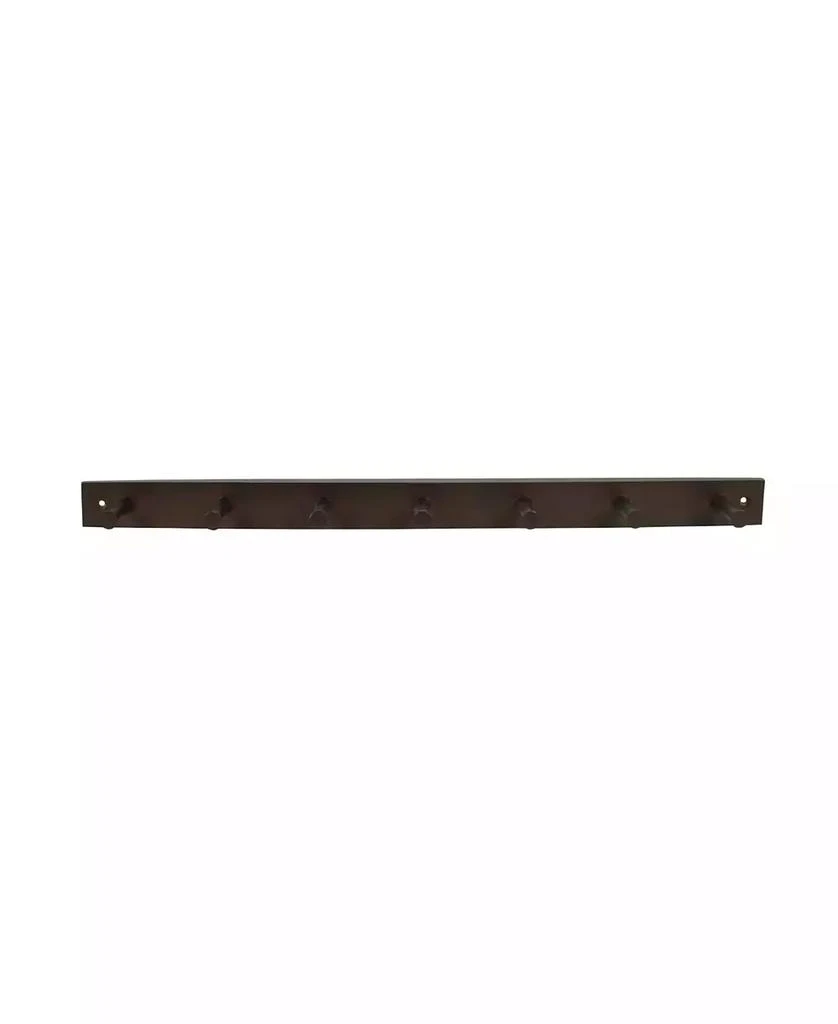Diversified Wall-Mounted 7 Peg Wood Hook Rack 商品