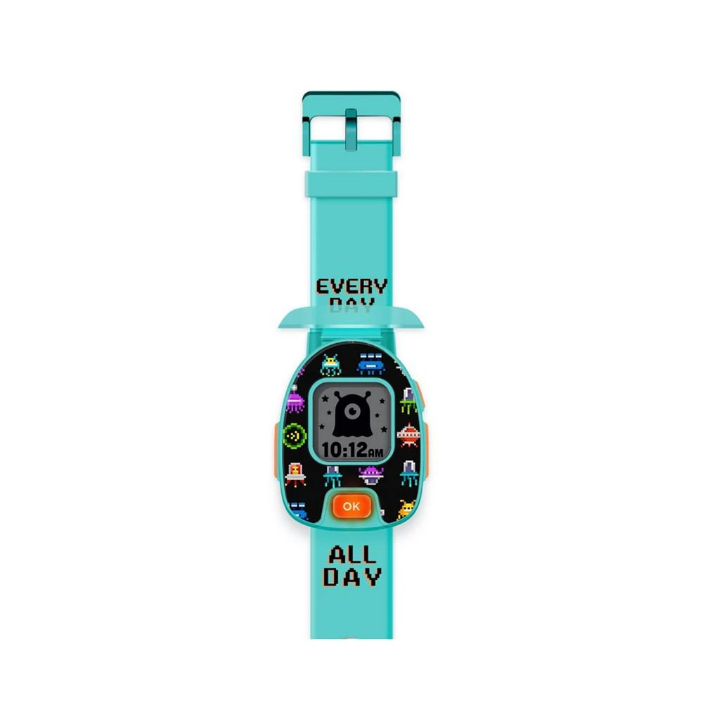 商品American Exchange|American Exchange Unisex Kids Playzoom Light Blue Silicone Strap Smartwatch 42.5 mm,价格¥150,第1张图片