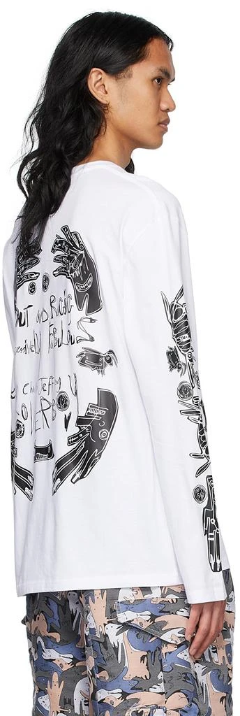 商品Charles Jeffrey Loverboy|White Organic Cotton T-Shirt,价格¥431,第3张图片详细描述