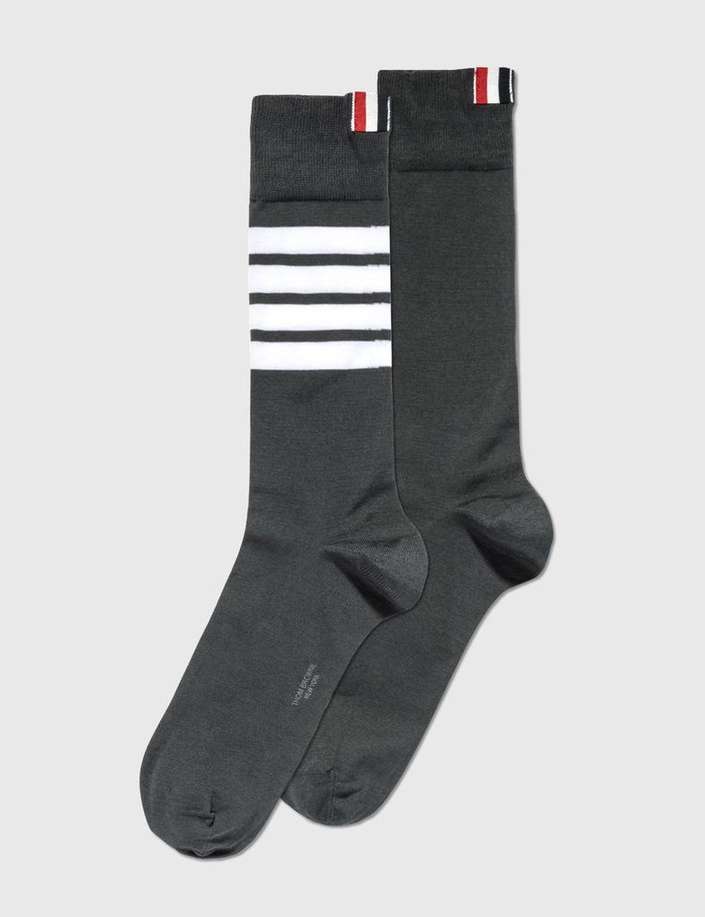 4-Bar Mid-Calf Socks商品第1张图片规格展示