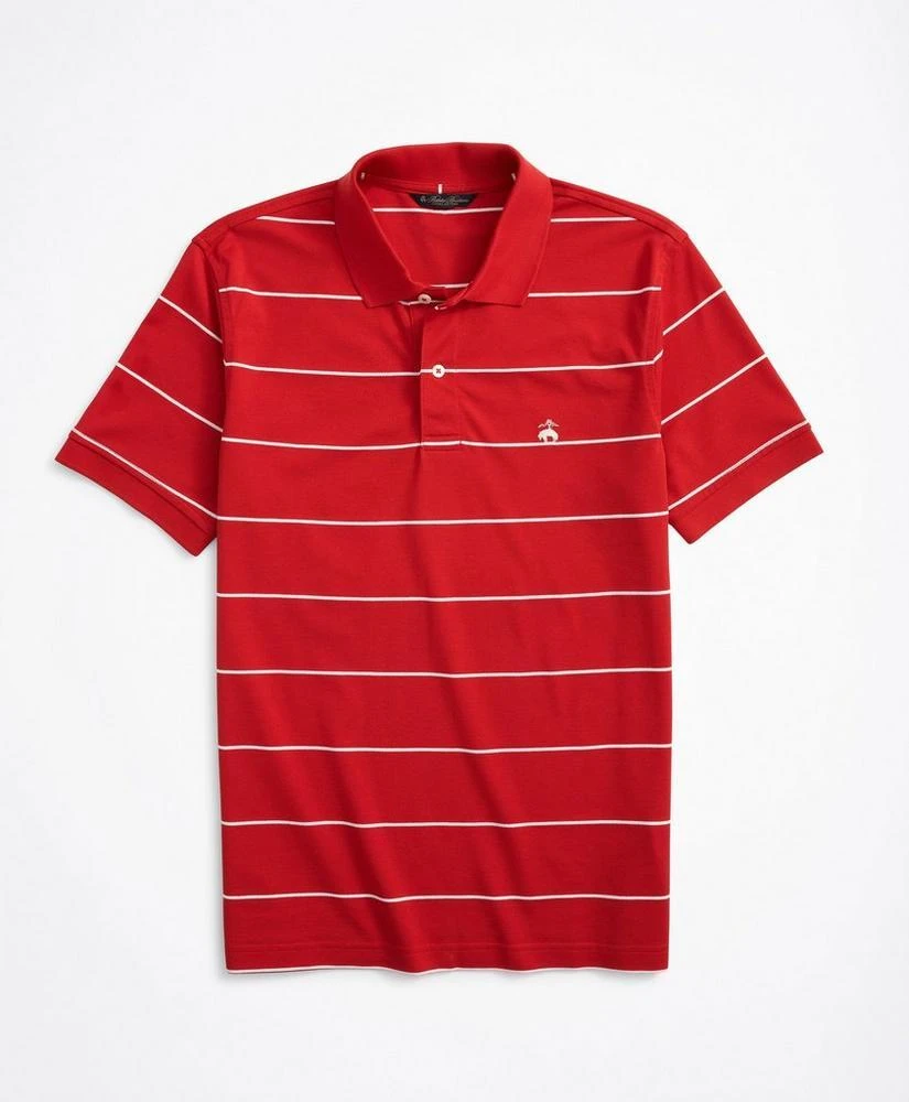 商品Brooks Brothers|Golden Fleece® Original Fit Stretch Cotton Thin Stripe Polo Shirt,价格¥328,第1张图片