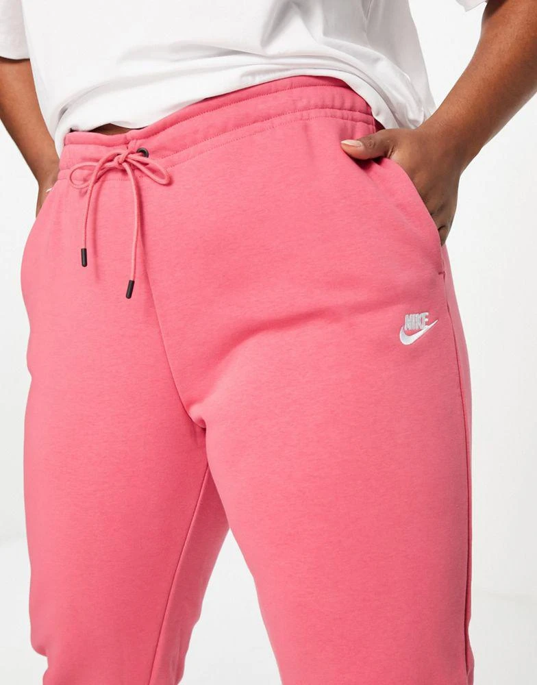 商品NIKE|Nike Plus essential fleece regular joggers in archaeo pink,价格¥182,第3张图片详细描述