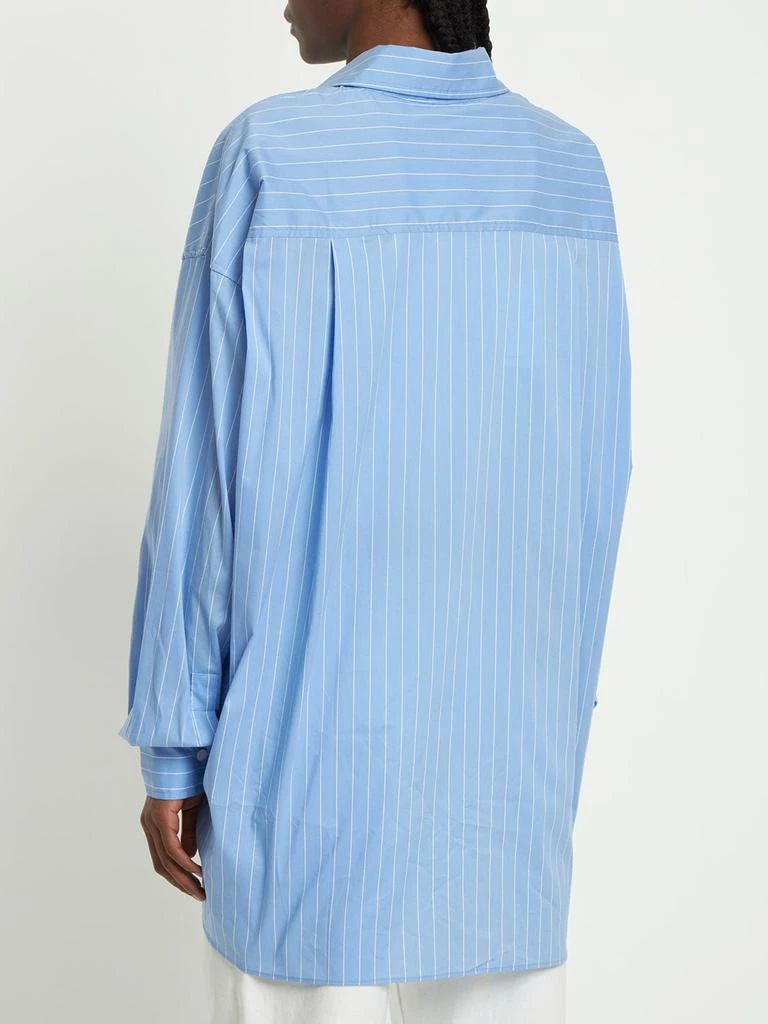 商品The Frankie Shop|Georgia Striped Cotton Poplin Shirt,价格¥723,第2张图片详细描述