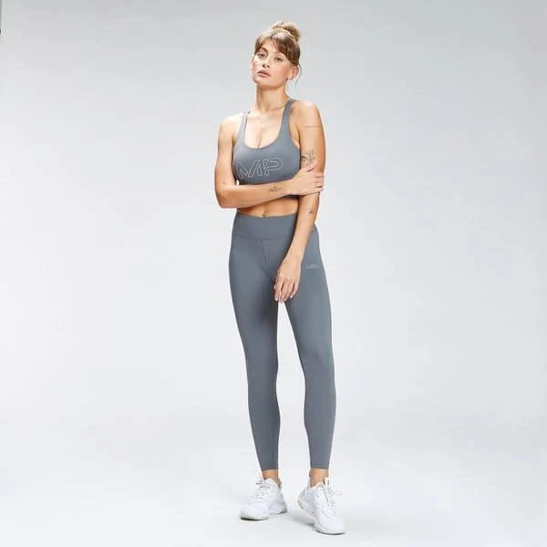 商品Myprotein|MP Women's Repeat Mark Graphic Training Leggings - Carbon,价格¥137,第2张图片详细描述