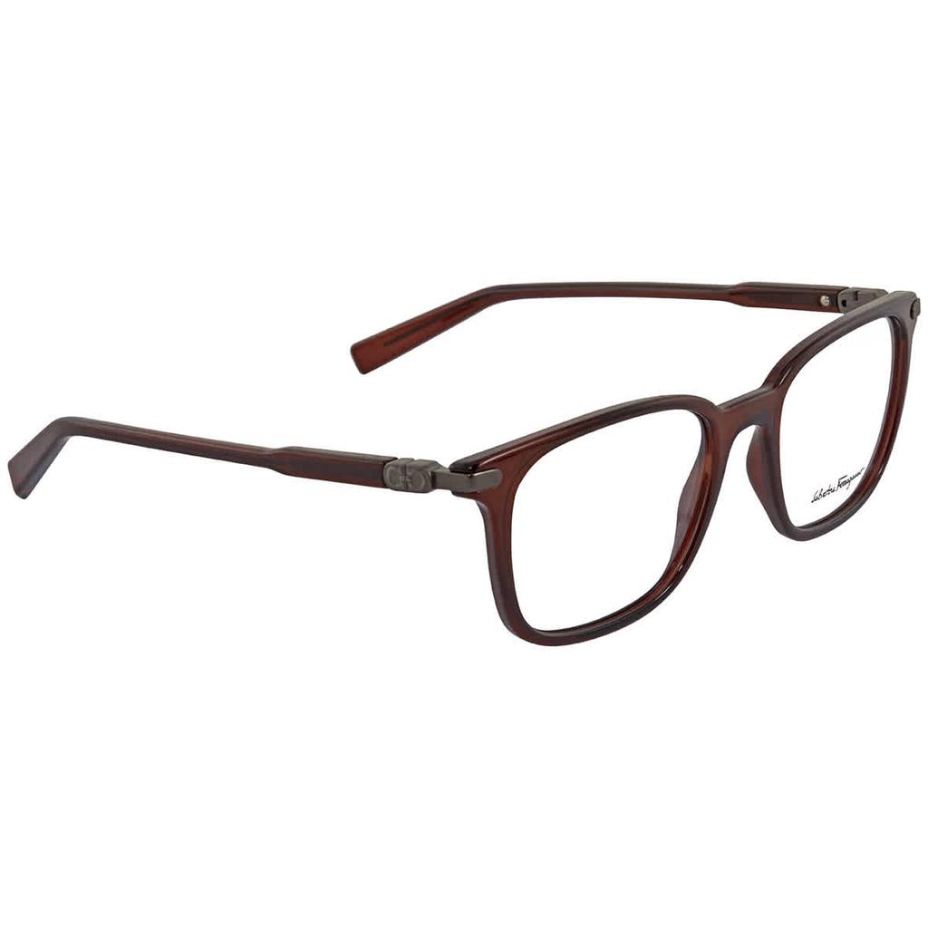 Salvatore Ferragamo | Salvatore Ferragamo Mens Brown Rectangular Eyeglass Frames SF2800 210 53 491.69元 商品图片