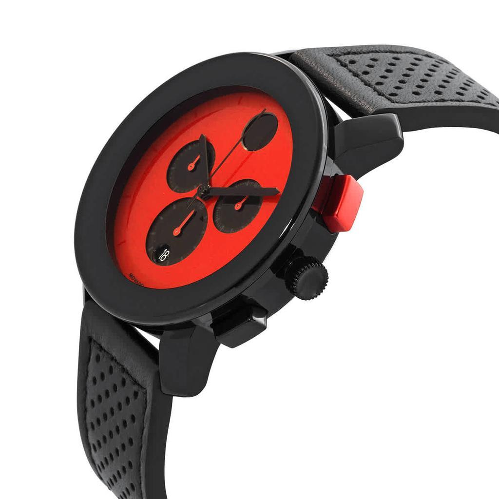 商品Movado|Movado Bold Chronograph Quartz Red Dial Mens Watch 3600765,价格¥1801,第4张图片详细描述