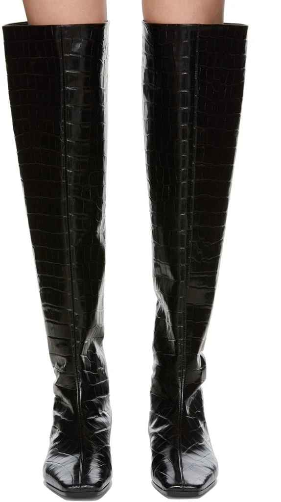 商品Totême|Black Over-Knee Boots,价格¥7380,第2张图片详细描述
