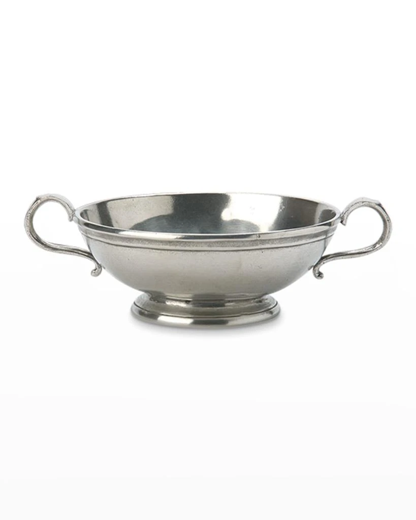Match Small Low Footed Bowl with Handles 1