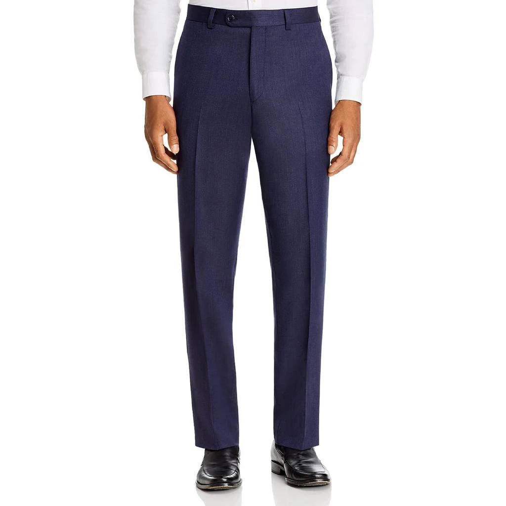 商品Jack Victor|Jack Victor Mens Flat Front Wool Dress Pants,价格¥296,第1张图片