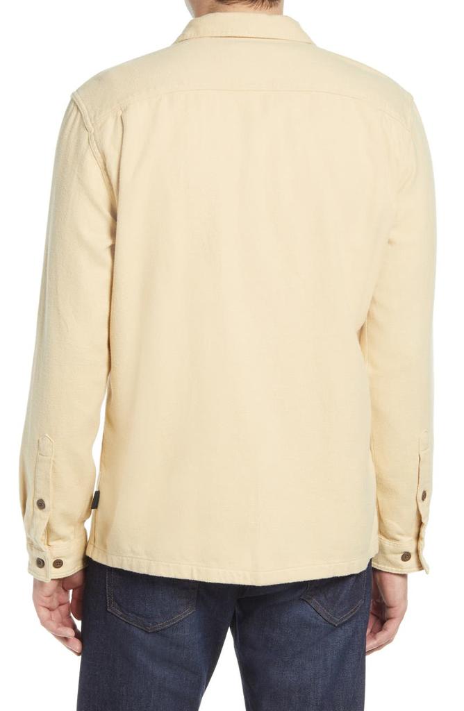 Natural Dye Fjord Flannel Button-Up Organic Cotton Shirt商品第2张图片规格展示