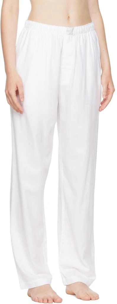 商品SKIMS|White SKIMS Hotel Sleep Pants,价格¥473,第2张图片详细描述