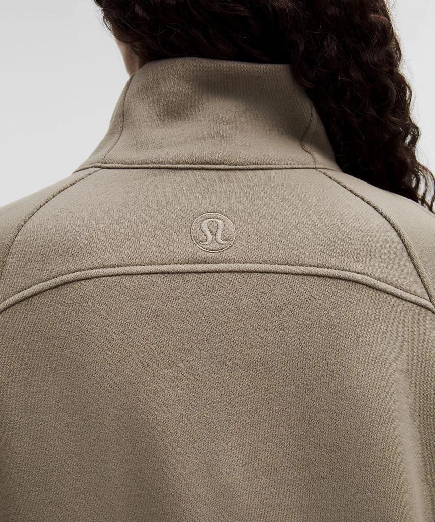 Scuba Oversized Funnel-Neck Half Zip *Long 商品