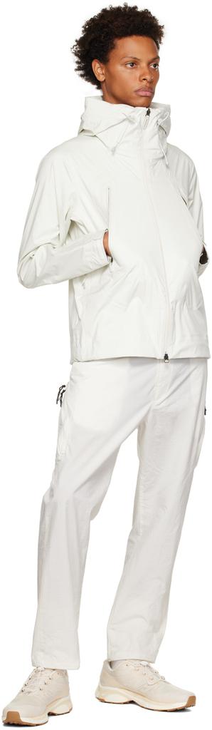 SSENSE Exclusive White Creas Jacket商品第4张图片规格展示