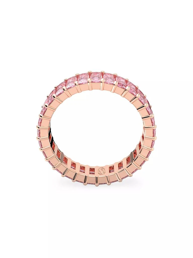 商品Swarovski|Matrix Chroma Rose Gold-Plated Ring,价格¥783,第5张图片详细描述