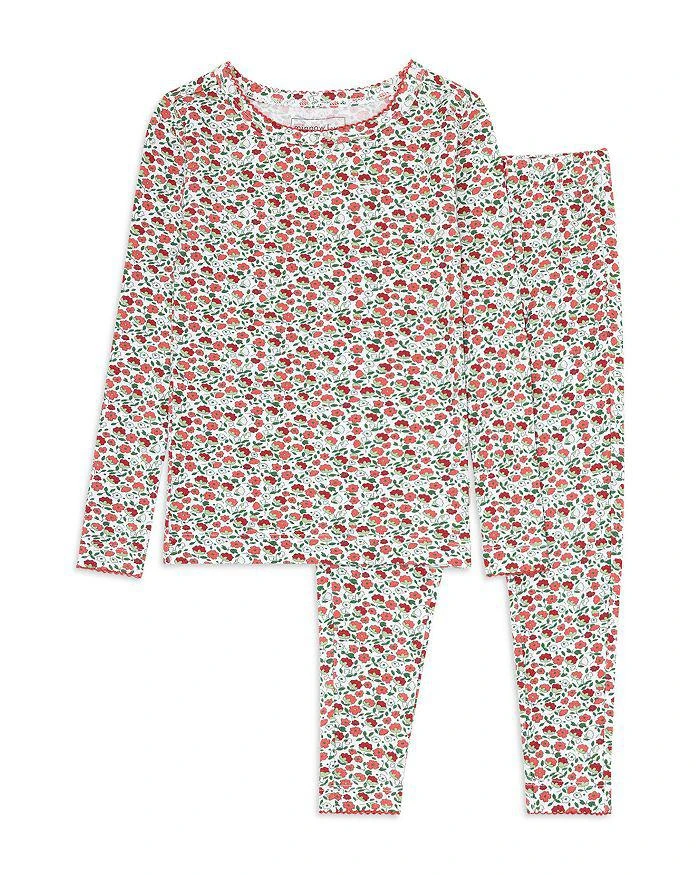 商品Minnow|Girls' Rosebud Pima Pajama Set - Little Kid, Big Kid,价格¥439,第1张图片详细描述