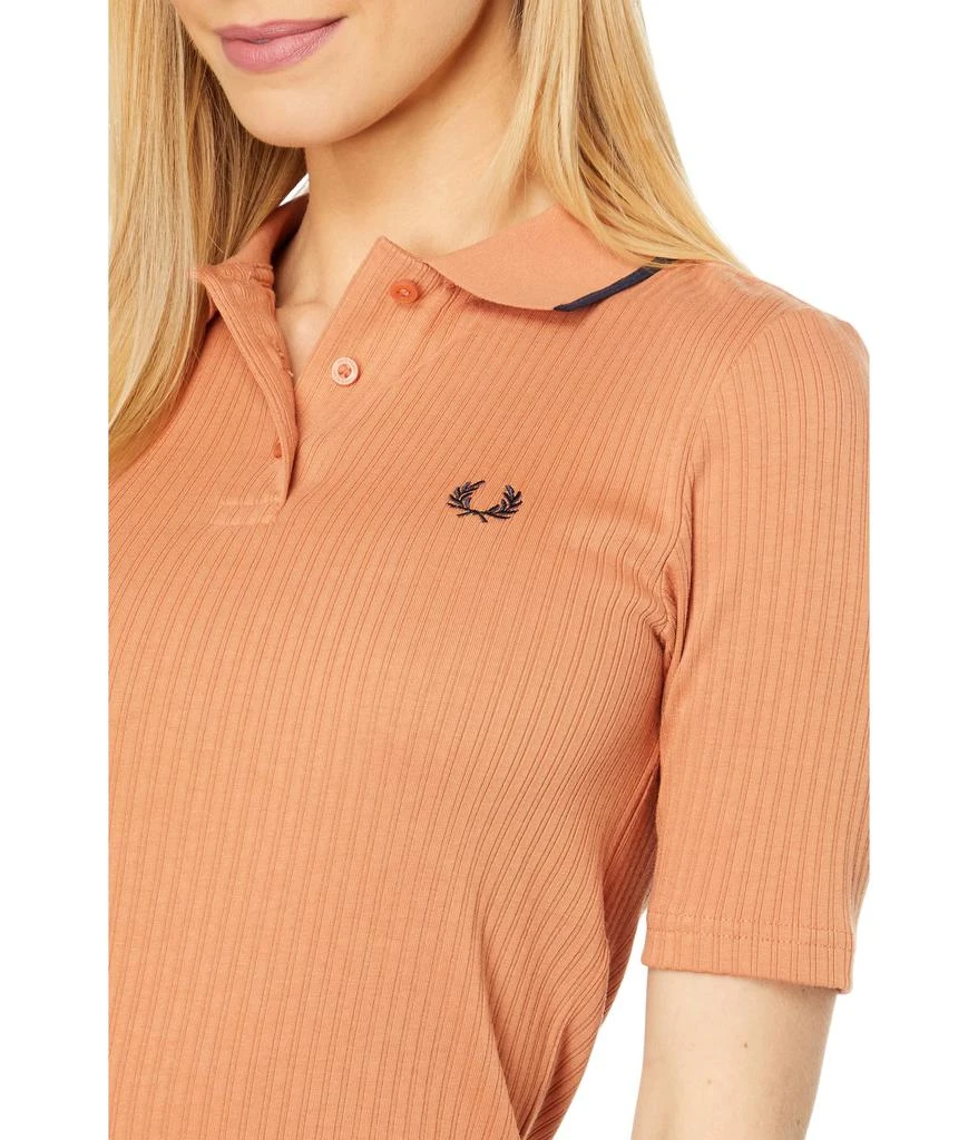 商品Fred Perry|Rib Polo Shirt,价格¥253,第3张图片详细描述