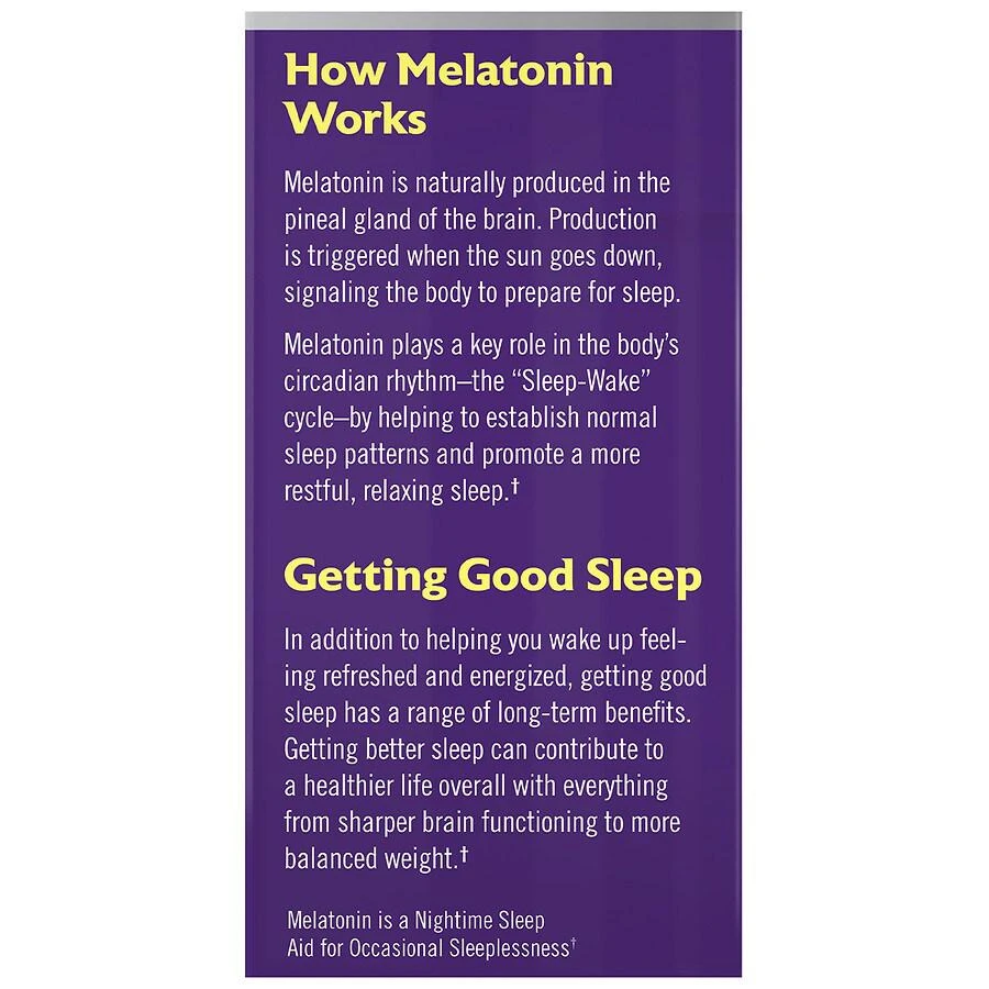 Advanced Sleep Melatonin 10 mg Time-Release Tablets 商品