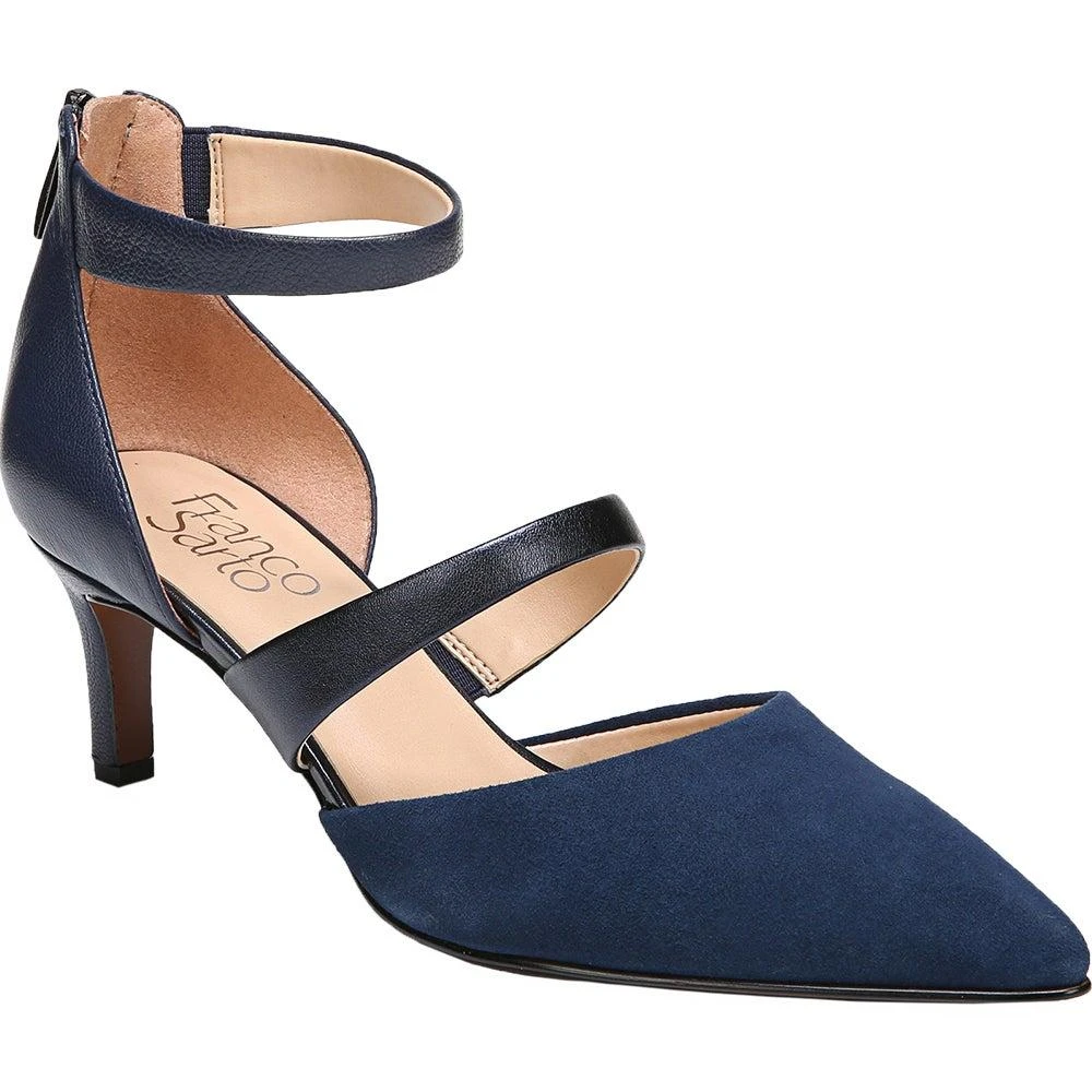 商品Franco Sarto|Davey Pointed Toe Kitten Heel Pumps,价格¥433,第2张图片详细描述