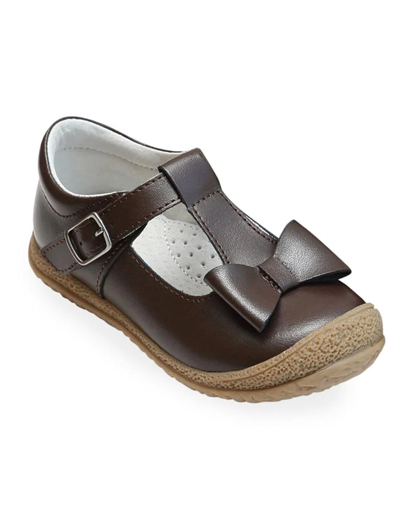 商品L'Amour Shoes|Girl's Emma Bow T-Strap Mary Jane, Baby/Toddler/Kids,价格¥453,第1张图片