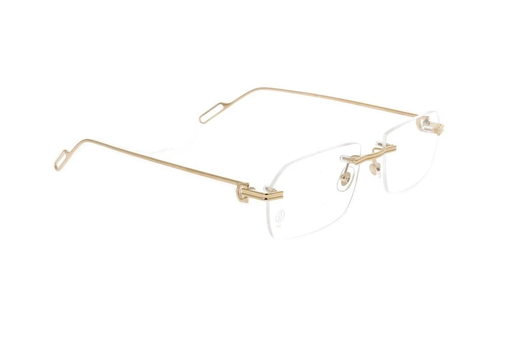 商品Cartier|Cartier Rectangle Rimless Glasses,价格¥7025,第2张图片详细描述