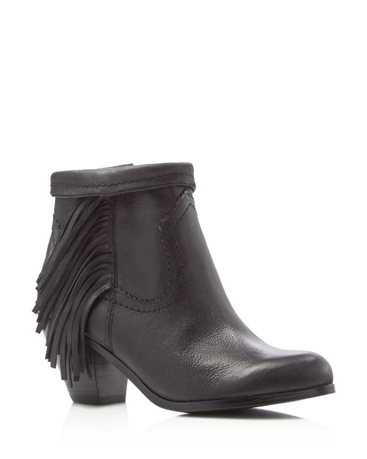 商品Sam Edelman|Louie Fringe Booties,价格¥465,第1张图片