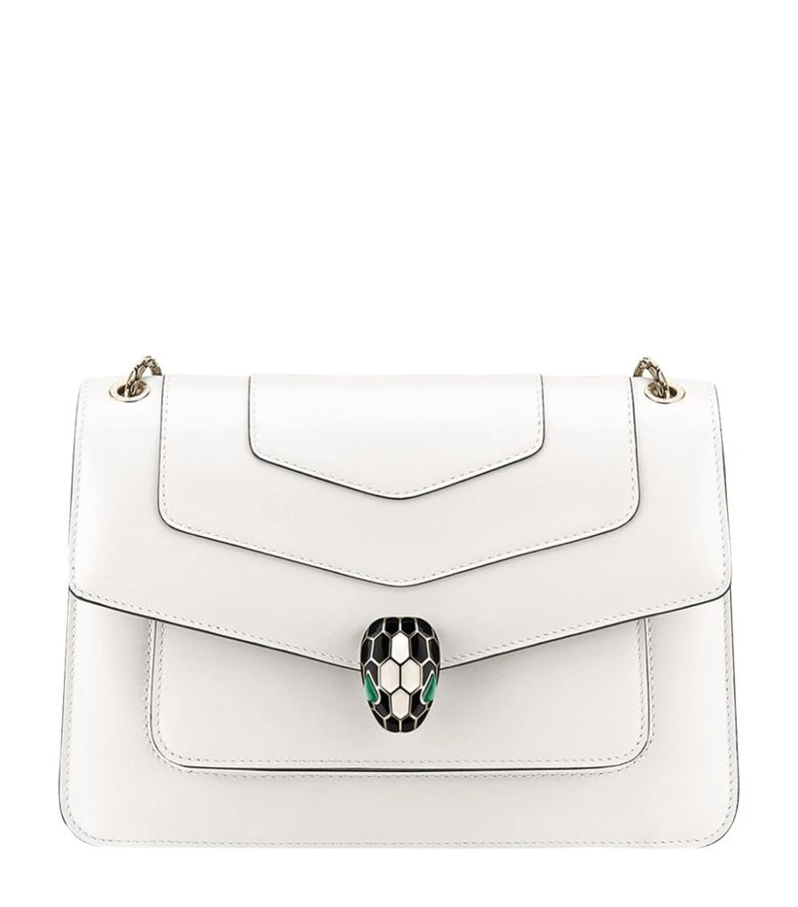 商品BVLGARI|Leather Serpenti Forever Shoulder Bag,价格¥32165,第1张图片