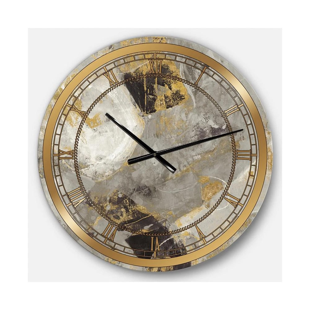 商品Designart|Glam Oversized Metal Wall Clock,价格¥1489,第1张图片