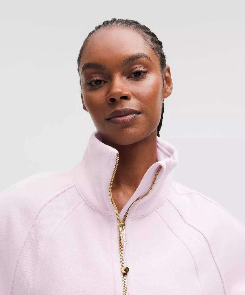 Scuba Oversized Funnel-Neck Half Zip *Long 商品