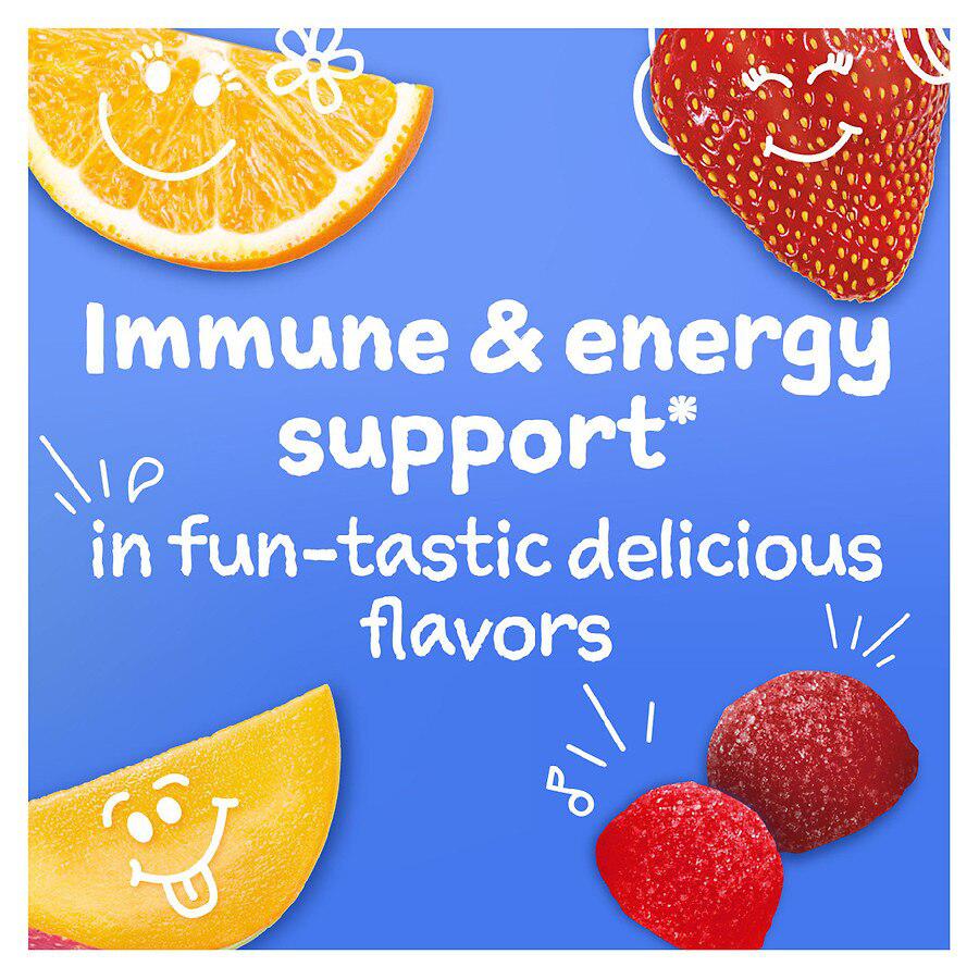 Immune+ Support for Kids Dietary Supplement Funtastic-Fruit商品第7张图片规格展示