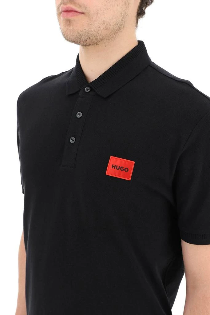 商品Hugo Boss|POLO SHIRT WITH LOGO PATCH,价格¥386,第5张图片详细描述