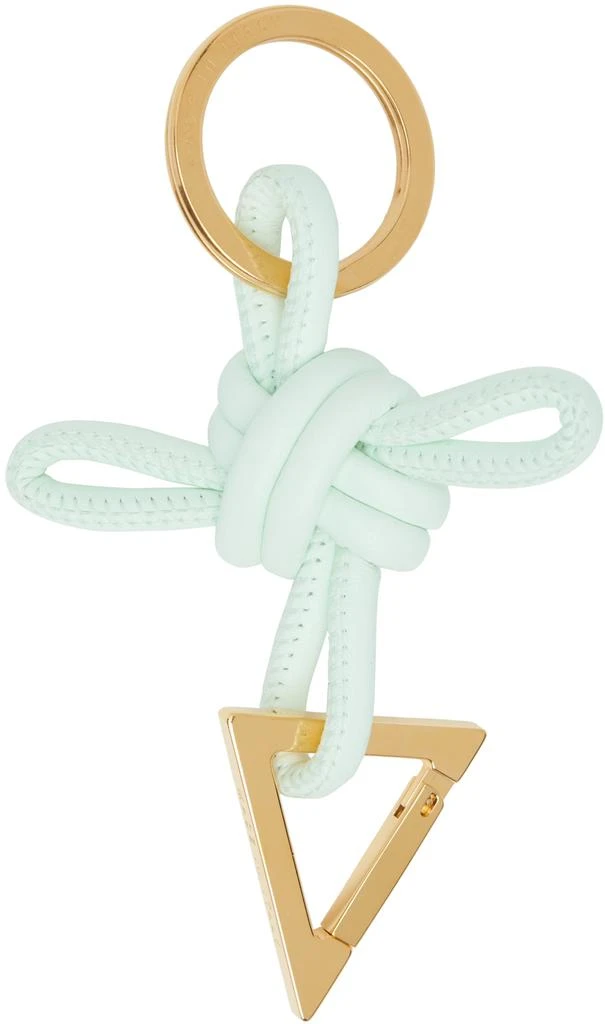 商品Bottega Veneta|Green Triangle Key Ring,价格¥2912,第2张图片详细描述