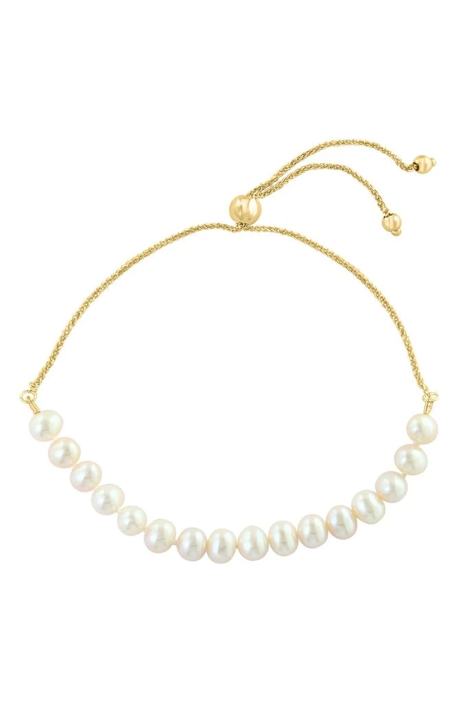 商品Effy|14K Yellow Gold Freshwater Pearl Bracelet,价格¥1750,第1张图片