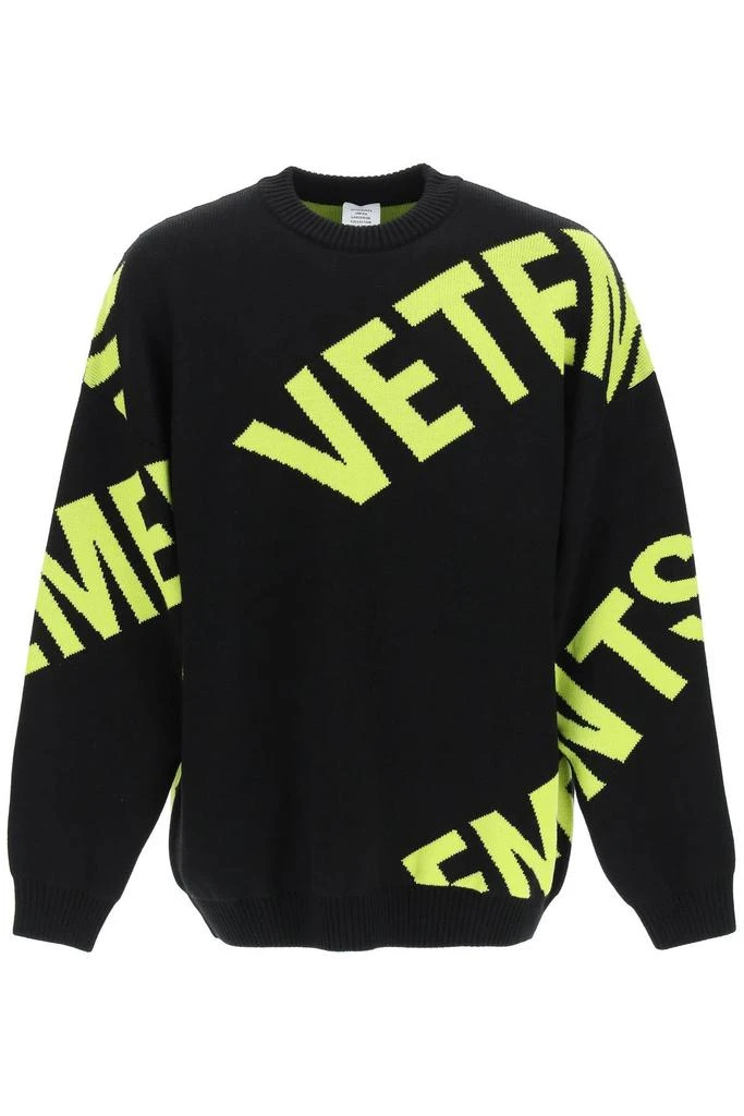 商品Vetements|Vetements maxi logo sweater,价格¥6317,第1张图片