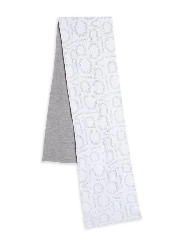 商品Calvin Klein|Print Wrap Around Scarf,价格¥300,第2张图片详细描述