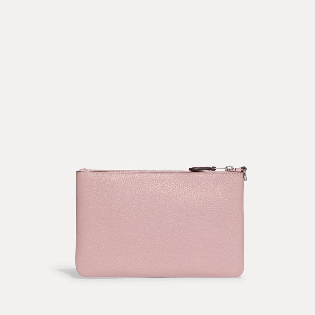 商品Coach|Coach Small Bunny Printed Leather Clutch Lh/Powder Pink Multi,价格¥569,第2张图片详细描述