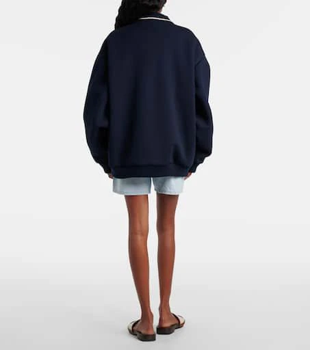 商品Miu Miu|Logo cotton blouson,价格¥25437,第3张图片详细描述