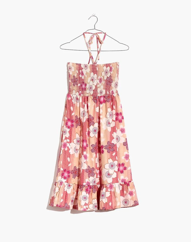 商品Madewell|Warm Smocked Midi Dress,价格¥2438,第5张图片详细描述