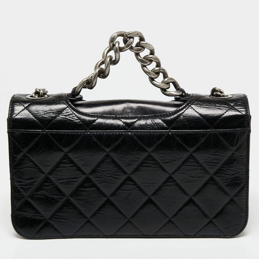 商品[二手商品] Chanel|Chanel Black Quilted Leather Medium Perfect Edge Flap Bag,价格¥22684,第4张图片详细描述