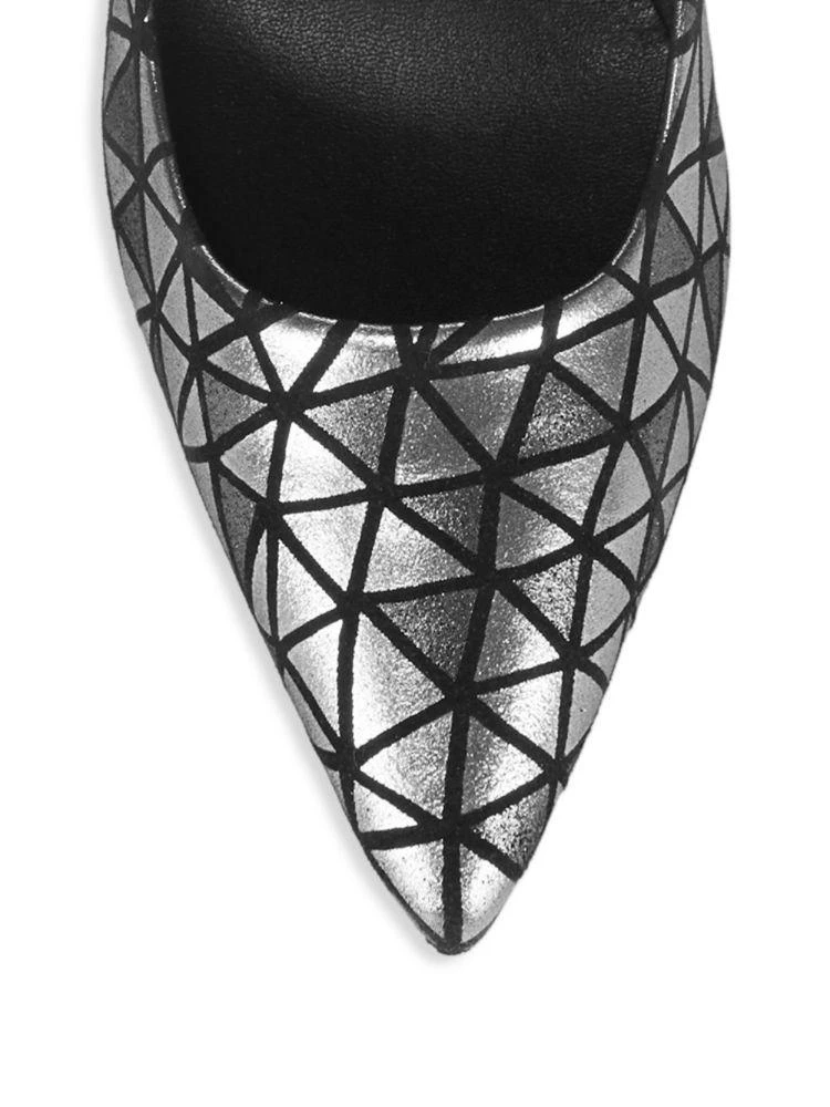 商品Roger Vivier|Geometric Leather Pumps,价格¥2995,第3张图片详细描述