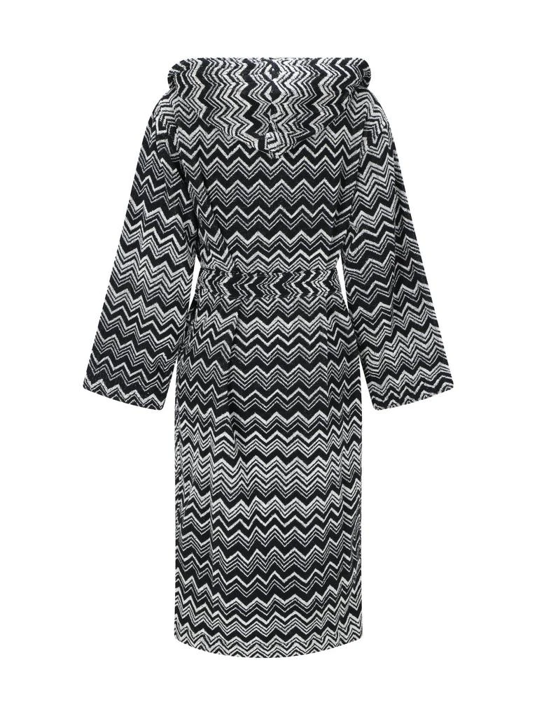 商品Missoni|Missoni Home Zig-Zag Patterned Belted Bathrobe,价格¥2236,第2张图片详细描述