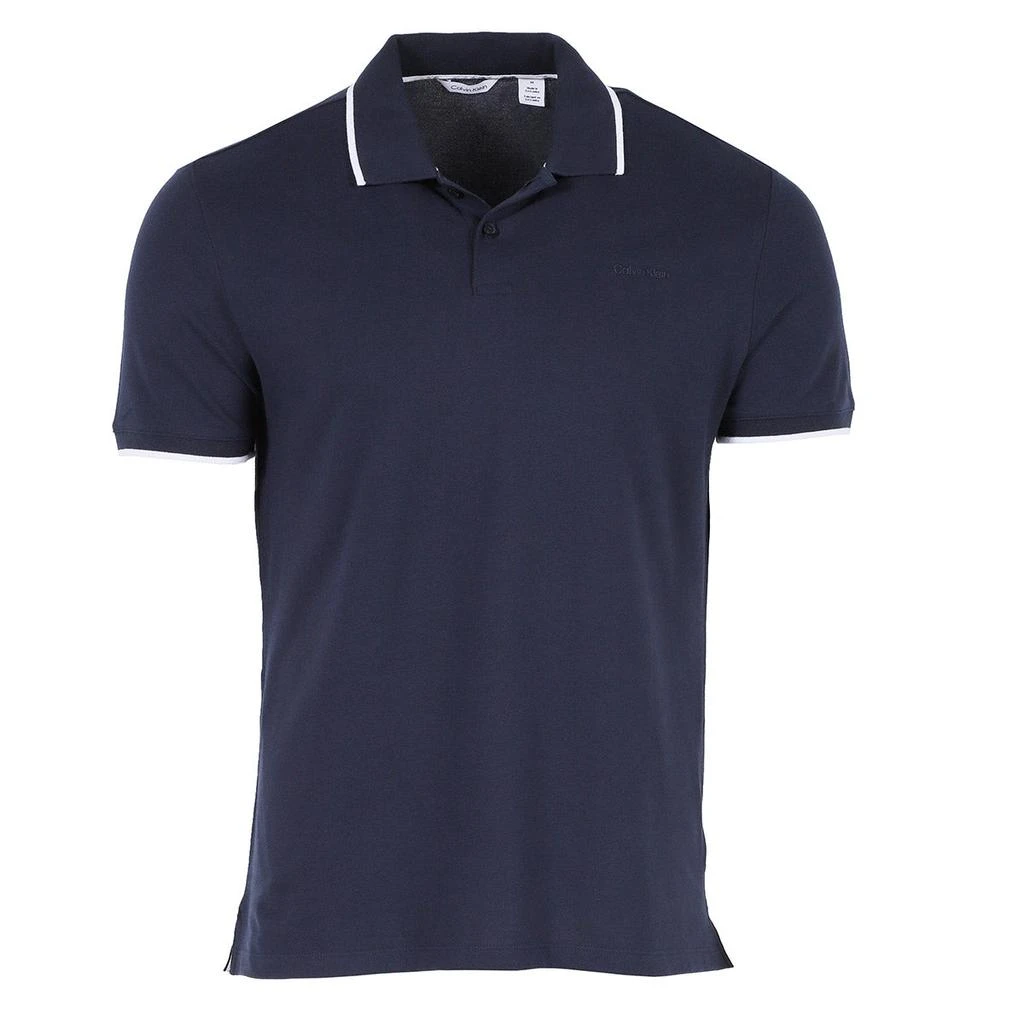 商品Calvin Klein|Calvin Klein Men's Stretch Pique Polo,价格¥159,第2张图片详细描述