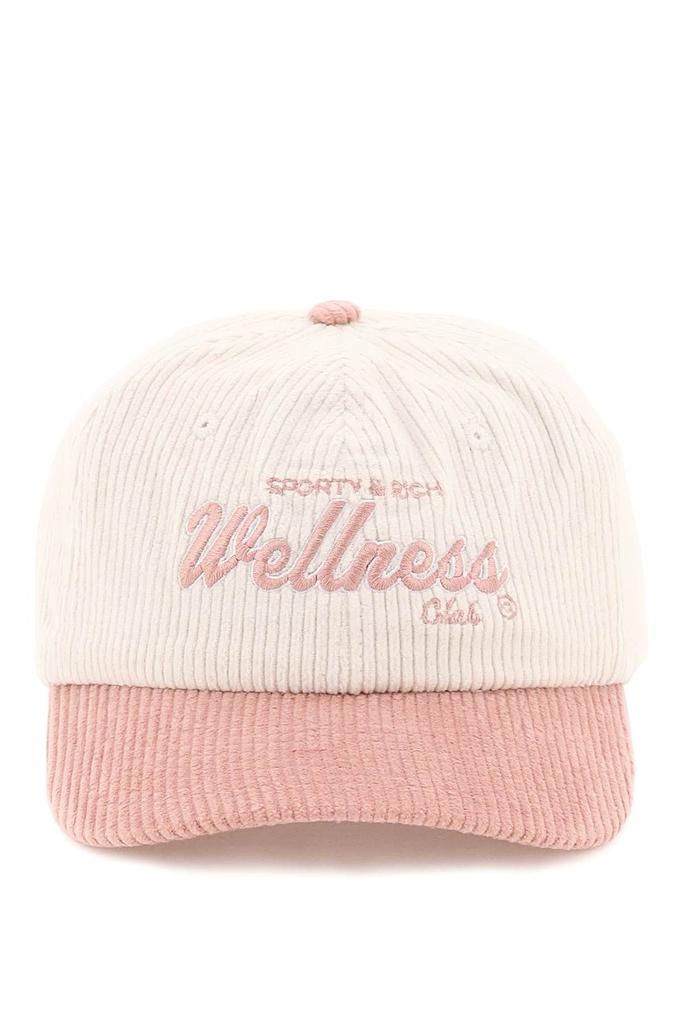 'WELLNESS CLUB' CORDUROY BASEBALL HAT商品第1张图片规格展示
