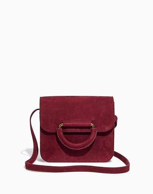 商品Madewell|The Holland Shoulder Bag in Nubuck Leather,价格¥946,第1张图片