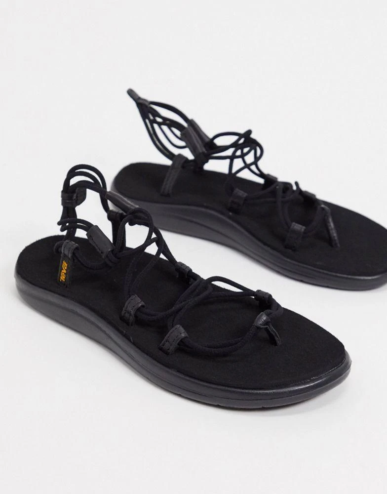 商品Teva|Teva Voya Infinity lace up sandals in black,价格¥221,第2张图片详细描述